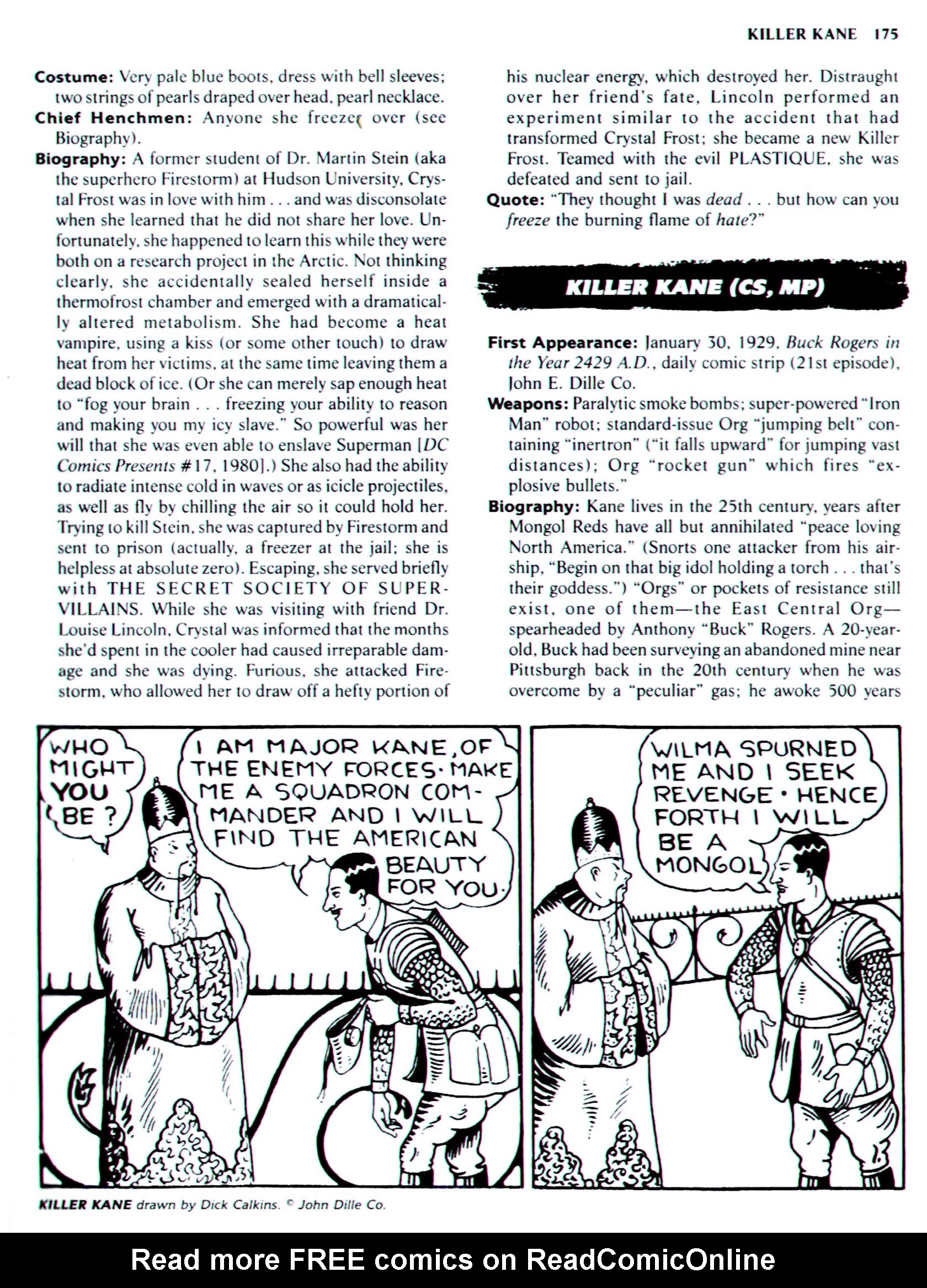 The Encyclopedia of Super Villains TPB-1 - Page 201