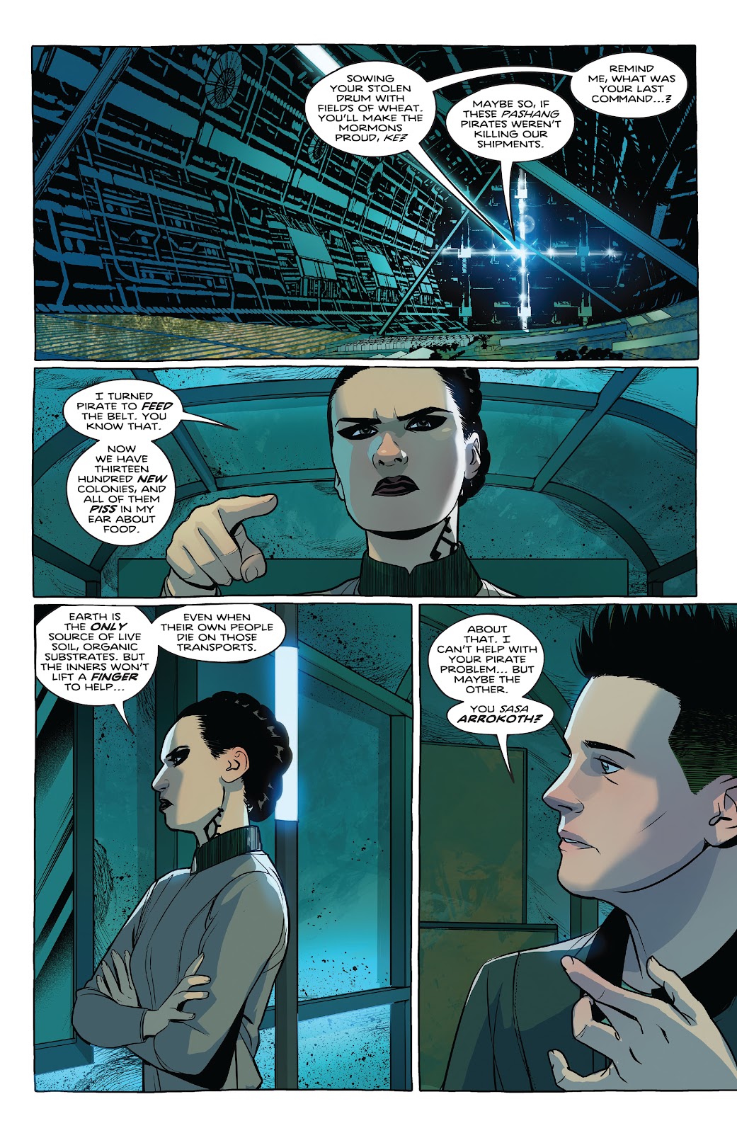 The Expanse: Dragon Tooth Issue #1 - Page 21