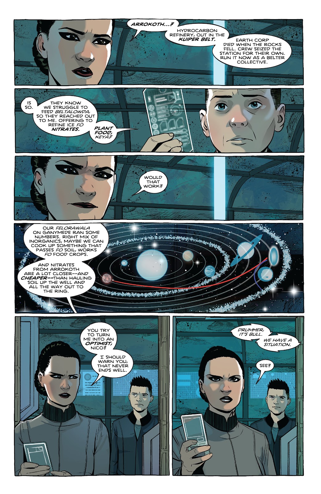 The Expanse: Dragon Tooth Issue #1 - Page 22