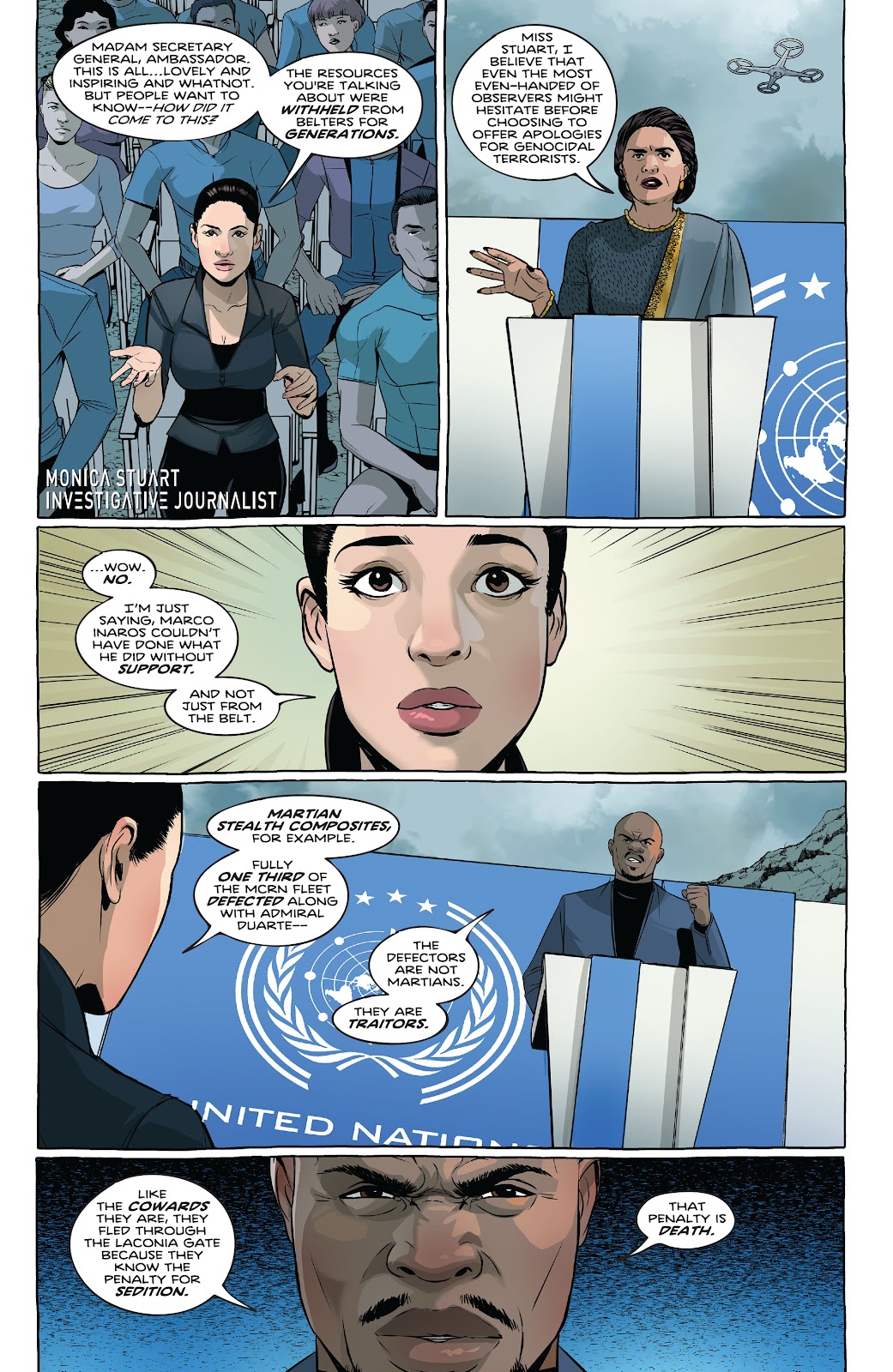 The Expanse: Dragon Tooth Issue #1 - Page 8