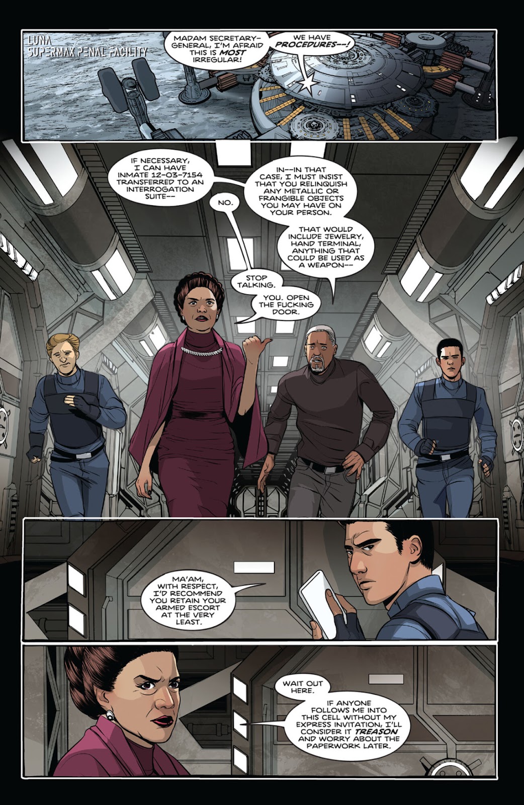 The Expanse: Dragon Tooth Issue #3 - Page 8