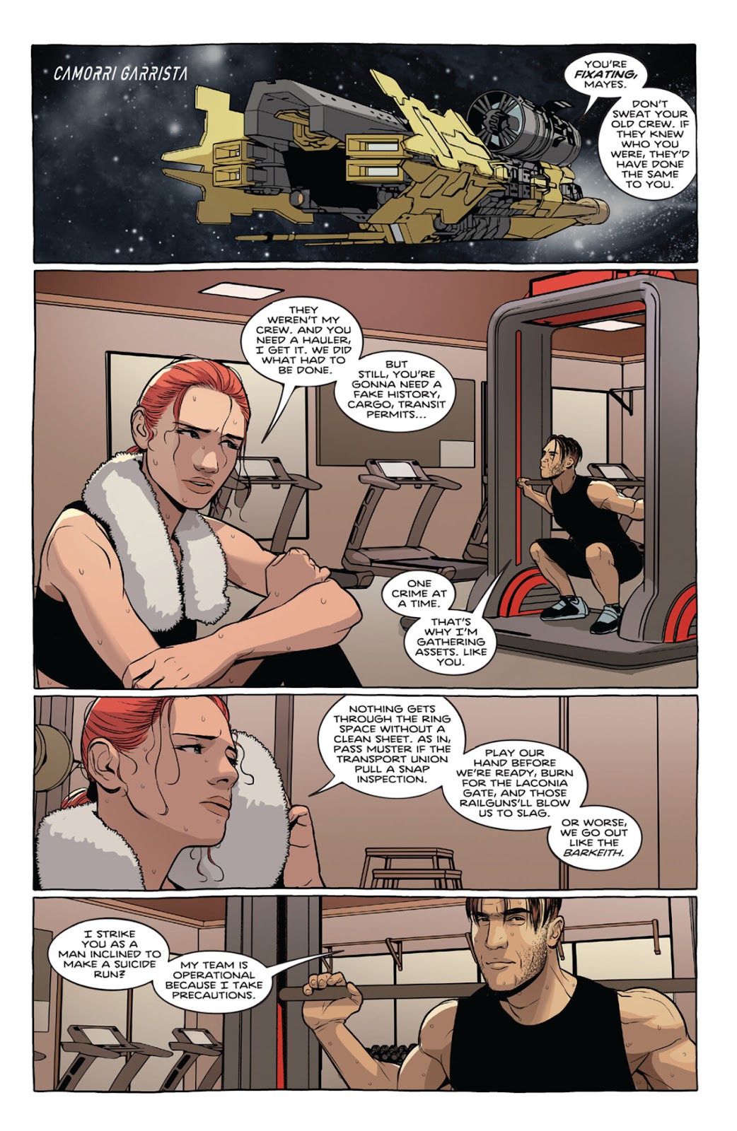 The Expanse: Dragon Tooth Issue #4 - Page 12