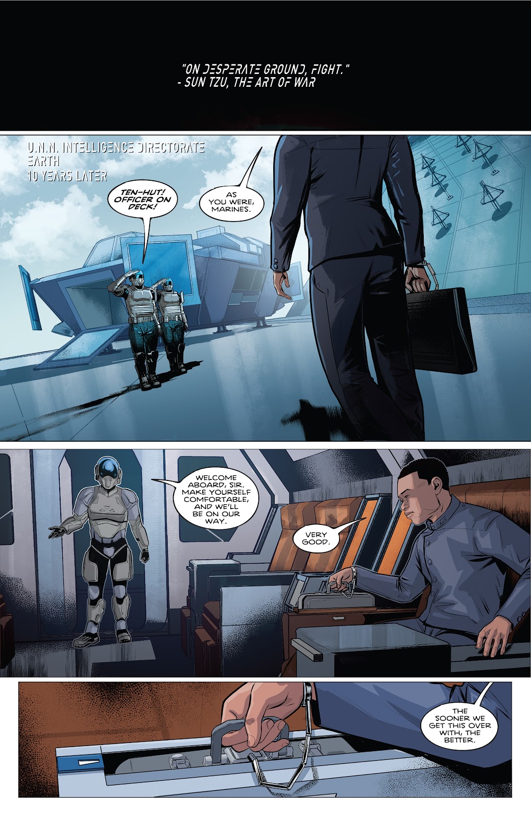 The Expanse: Dragon Tooth Issue #9 - Page 3