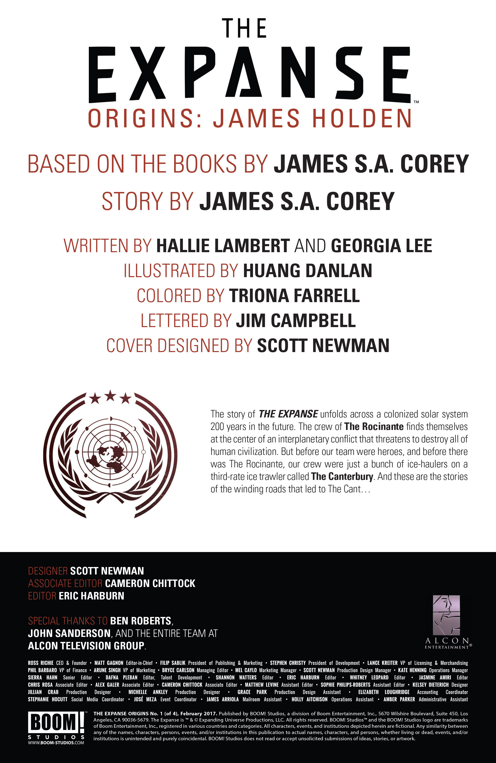 The Expanse Origins  Issue #1 - Page 2