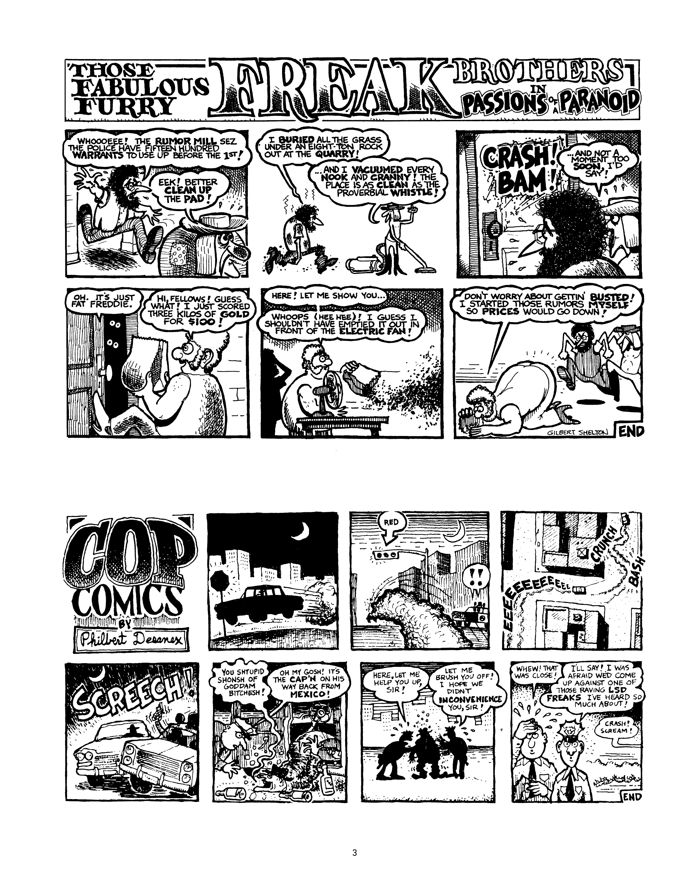 The Fabulous Furry Freak Brothers Times of No Money - Page 17