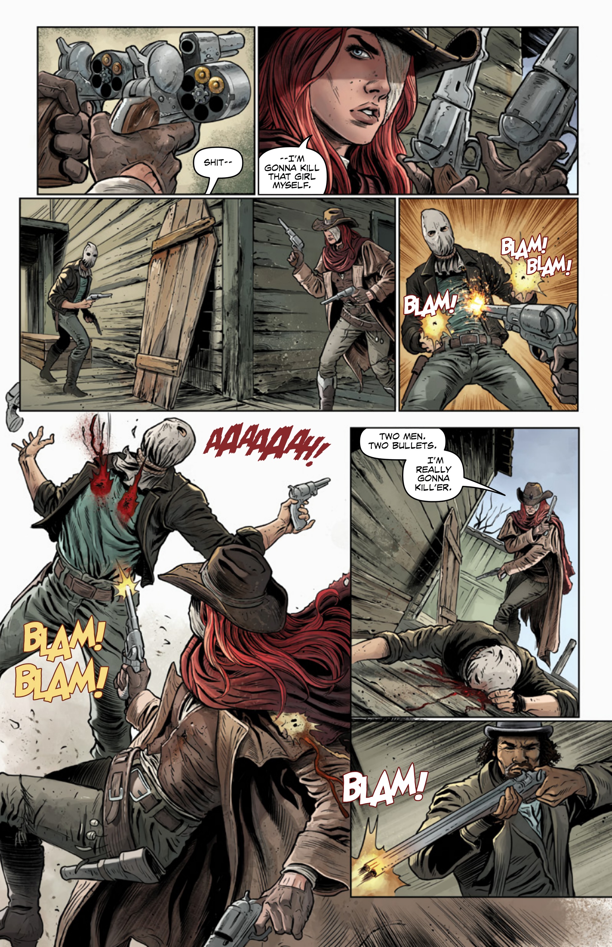 The Few and Cursed Issue #8 - Page 17