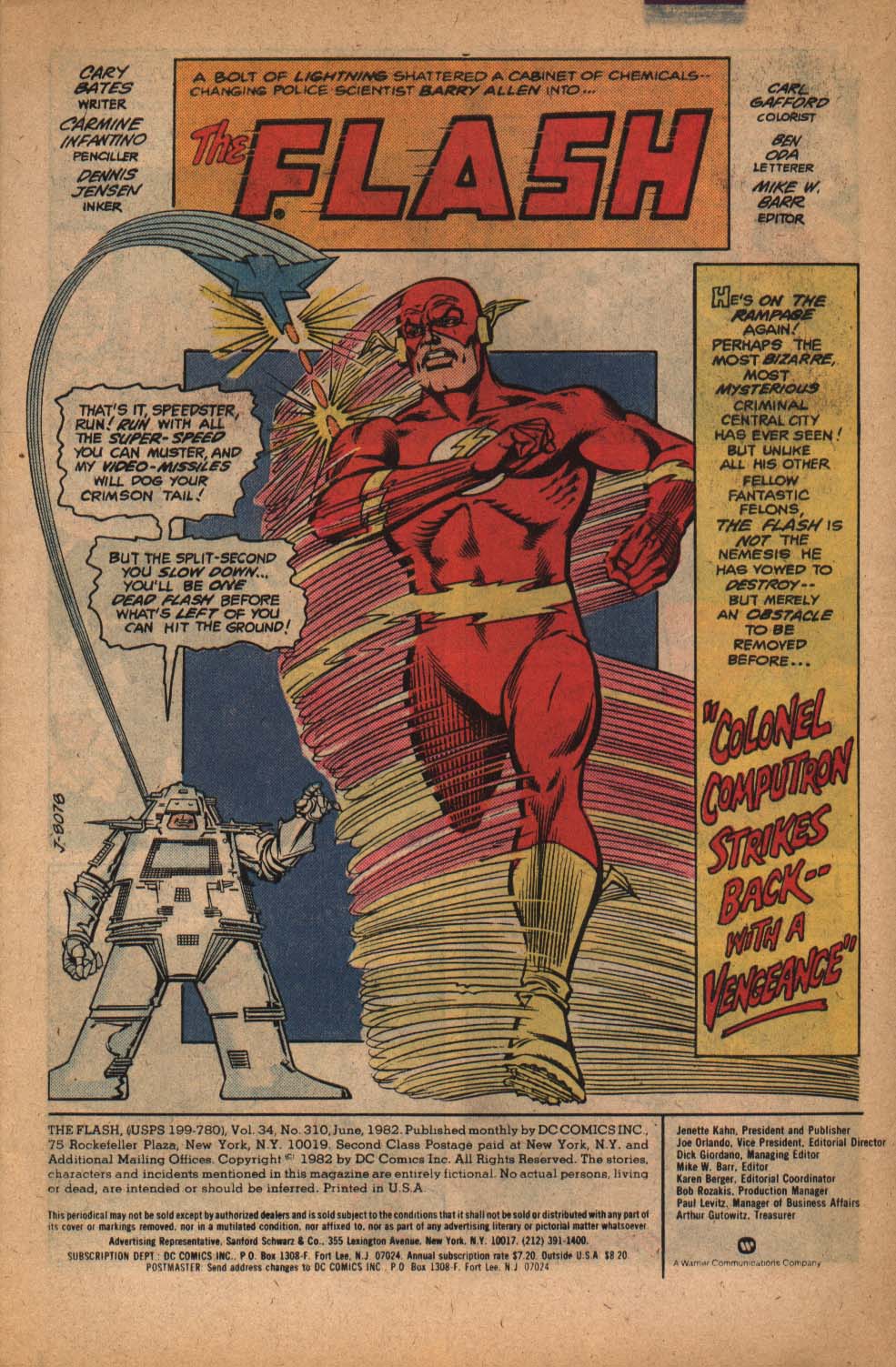 The Flash (1959) Issue #310 - Page 3