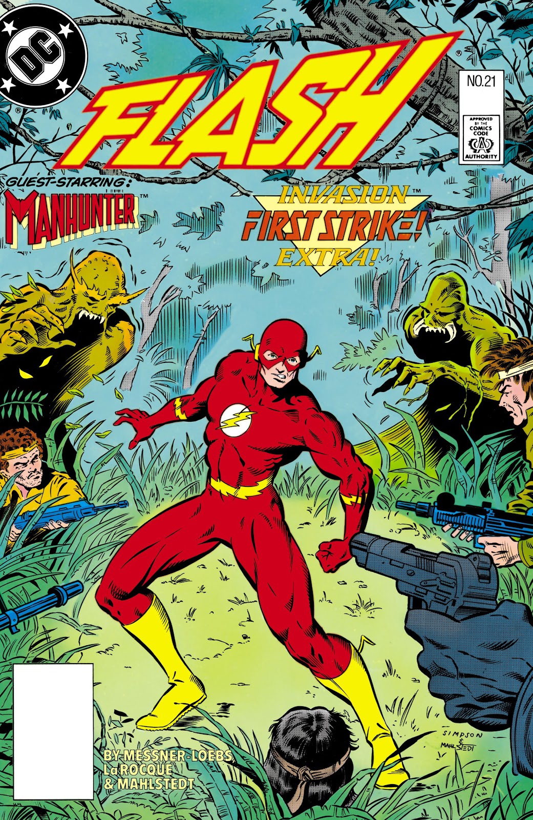 The Flash (1987) Issue #21 - Page 1