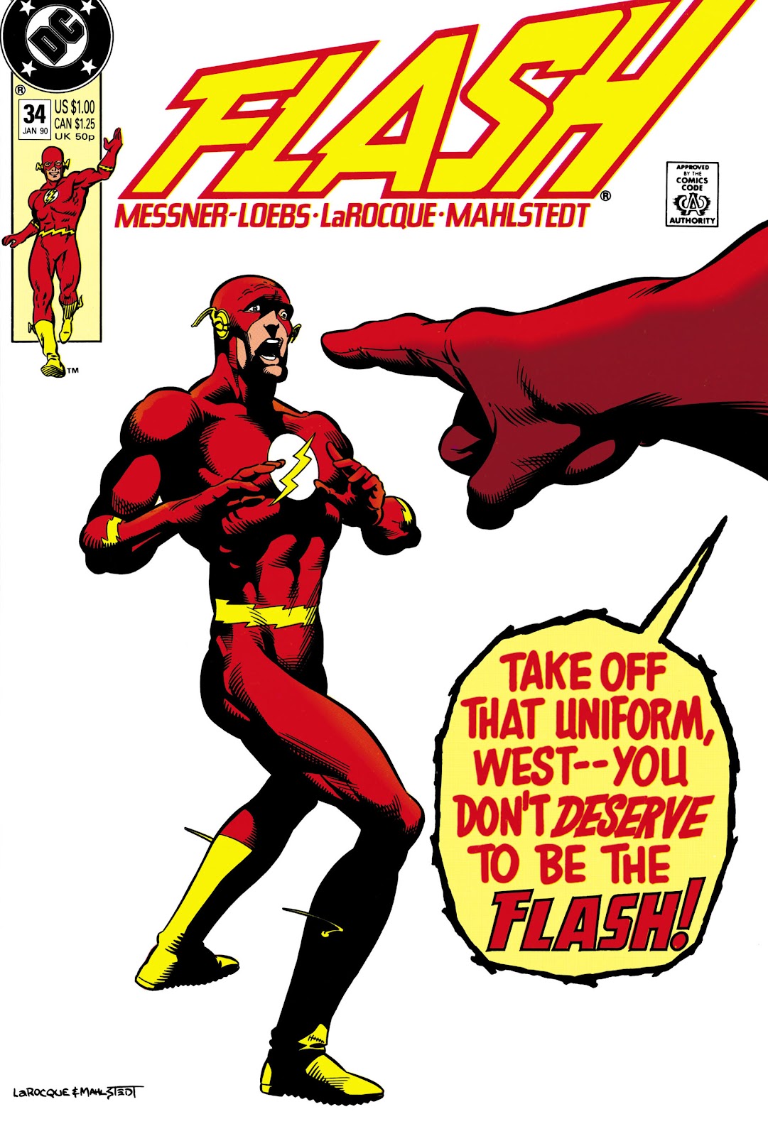 The Flash (1987) Issue #34 - Page 1