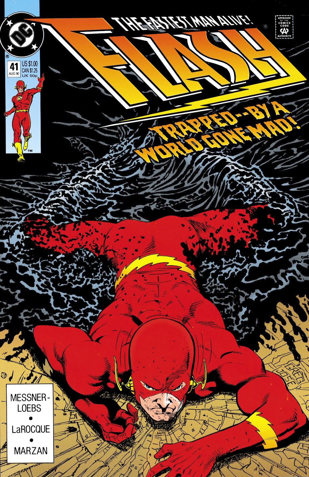 The Flash (1987) Issue #41 - Page 1