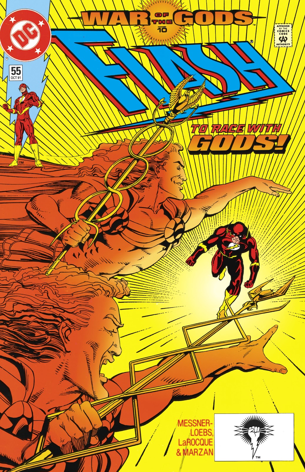 The Flash (1987) Issue #55 - Page 1