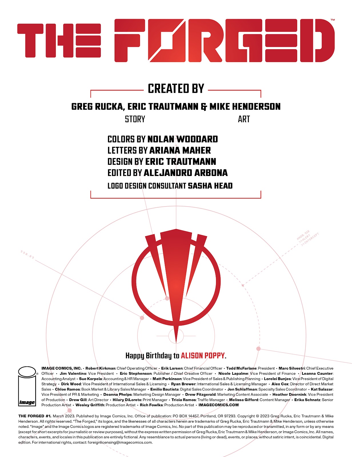 The Forged Issue #1 - Page 2