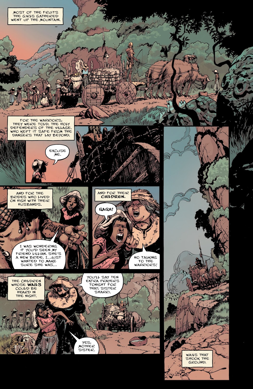 The Goddamned: The Virgin Brides Issue #1 - Page 14