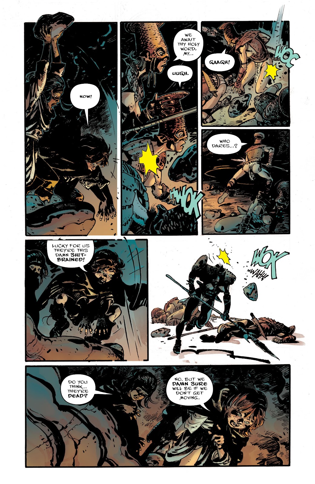 The Goddamned: The Virgin Brides Issue #2 - Page 18