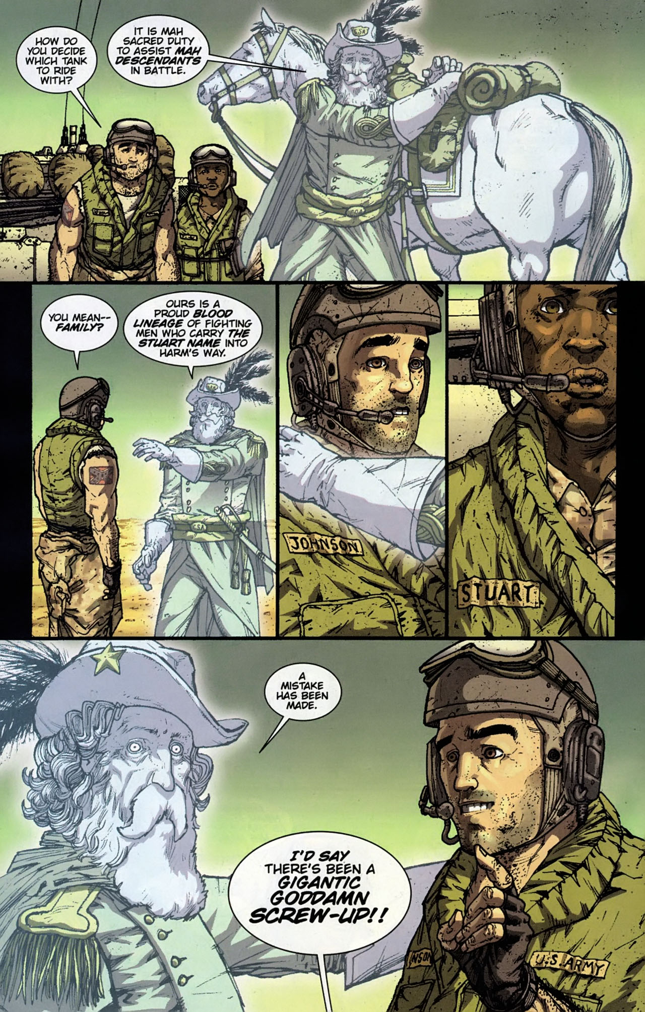 The Haunted Tank Issue #1 - Page 12