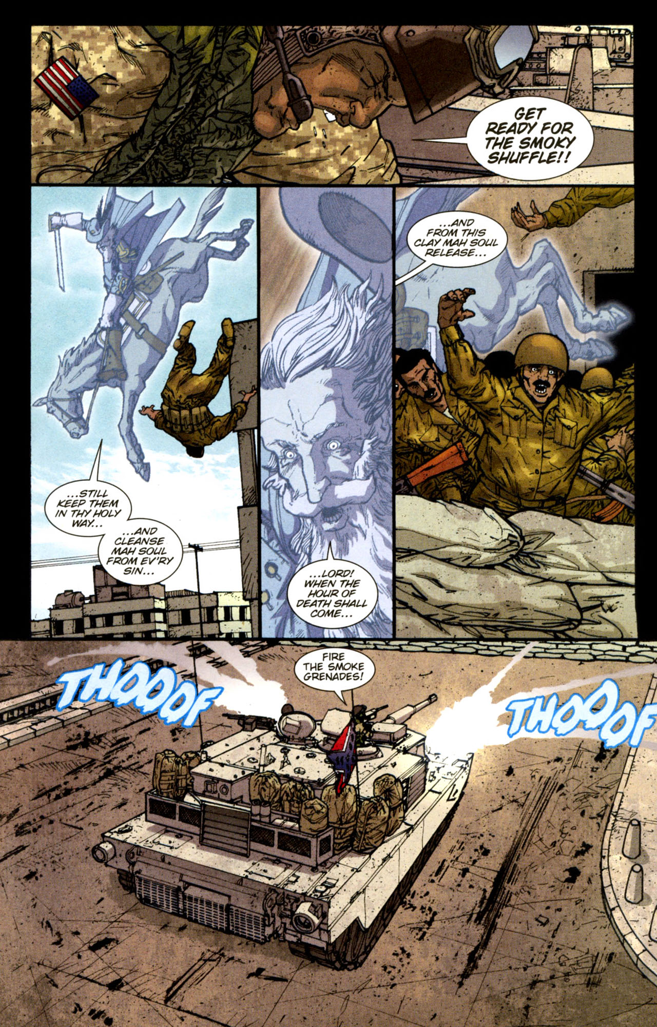 The Haunted Tank Issue #4 - Page 17