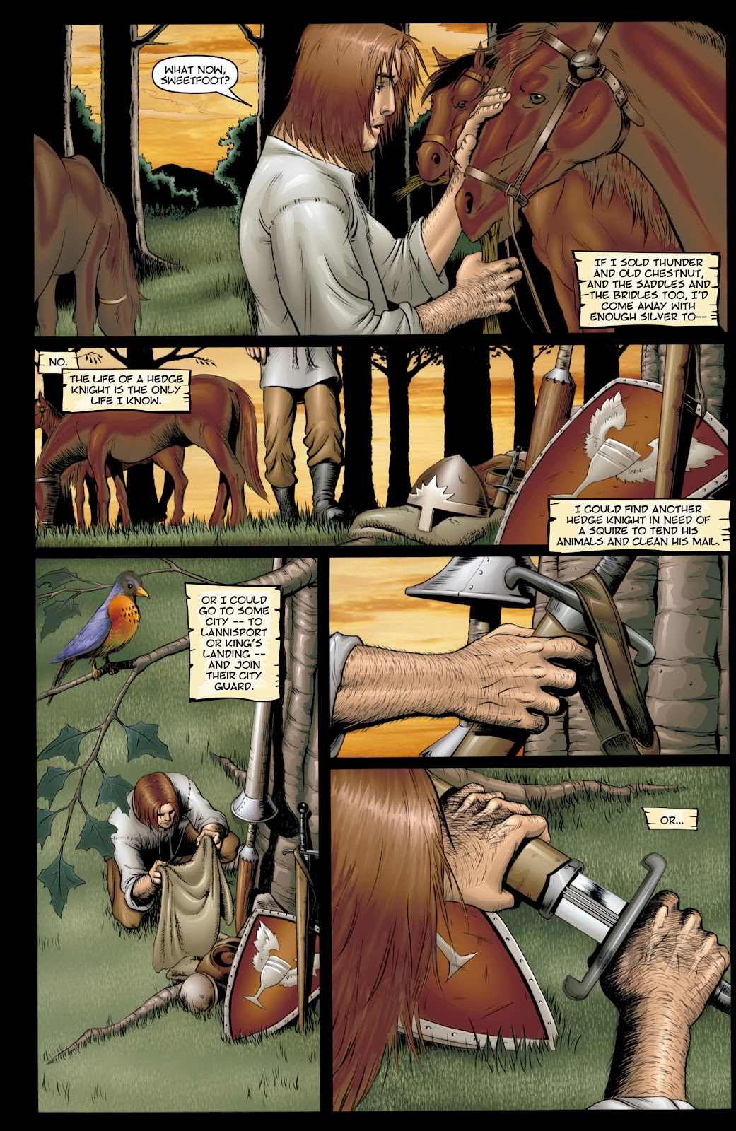 The Hedge Knight: The Graphic Novel Full - Page 10