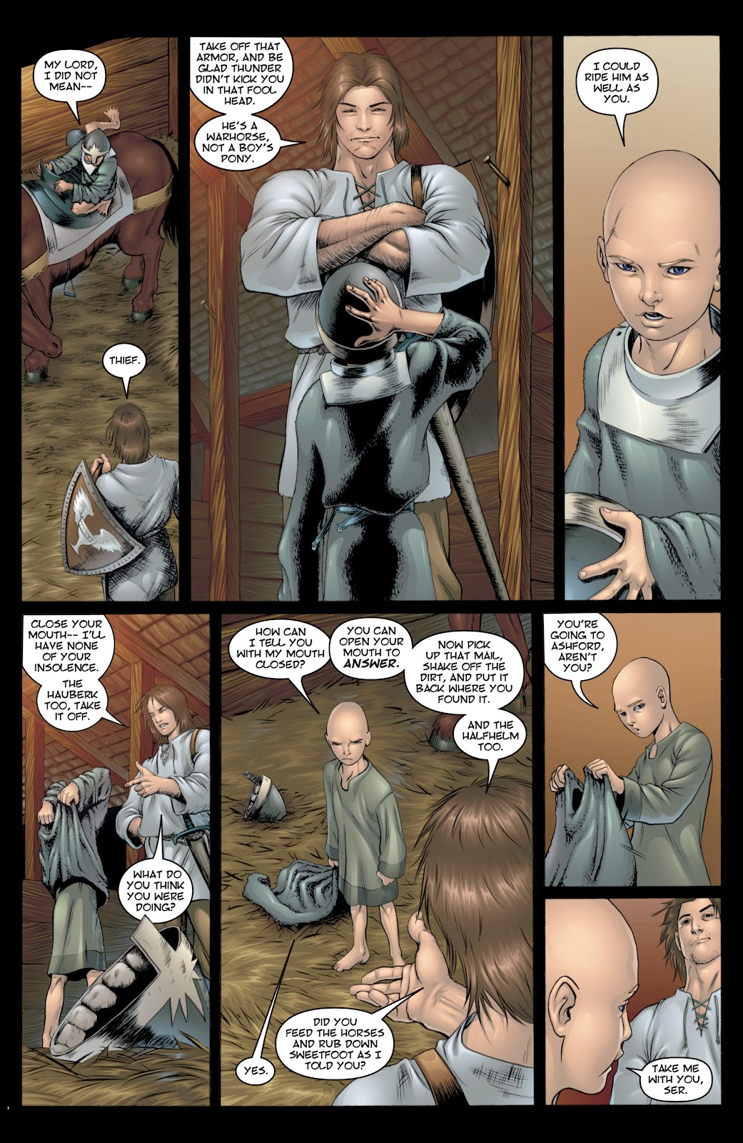 The Hedge Knight: The Graphic Novel Full - Page 18