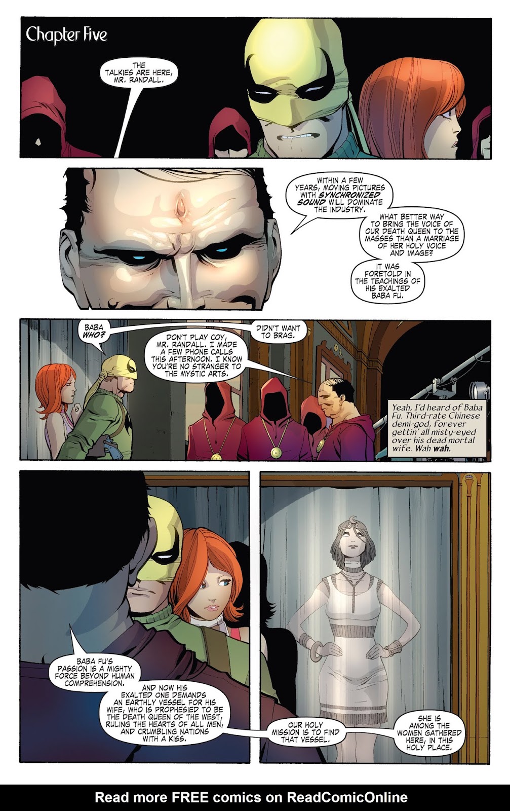 The Immortal Iron Fist: Orson Randall and The Death Queen of California Full - Page 24