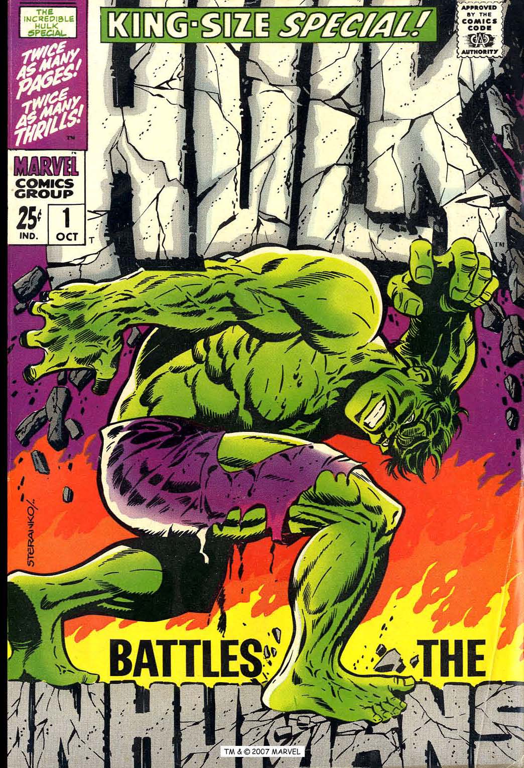 The Incredible Hulk (1968) _Annual_1968 - Page 1