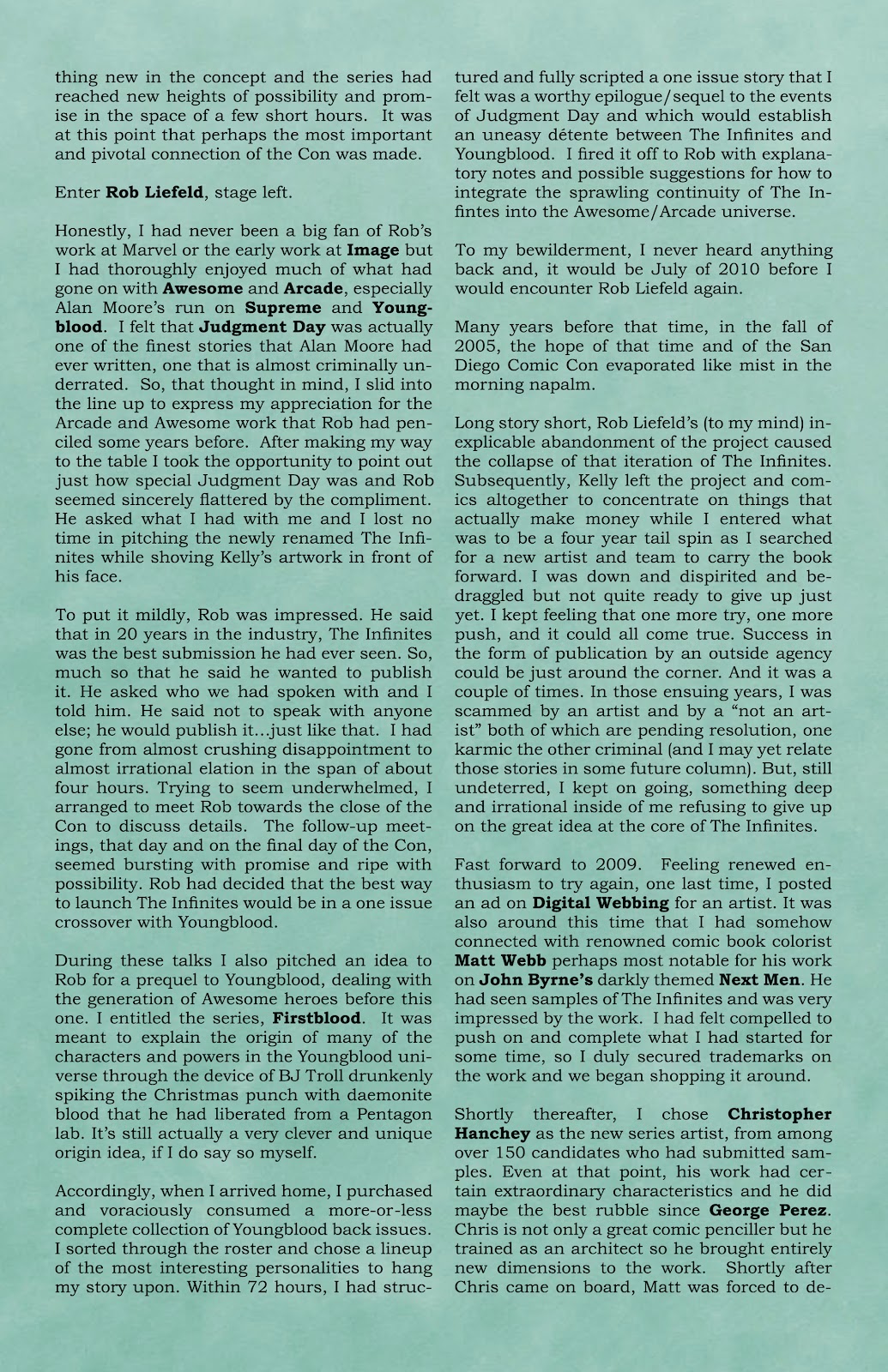 The Infinites Issue #1 - Page 29