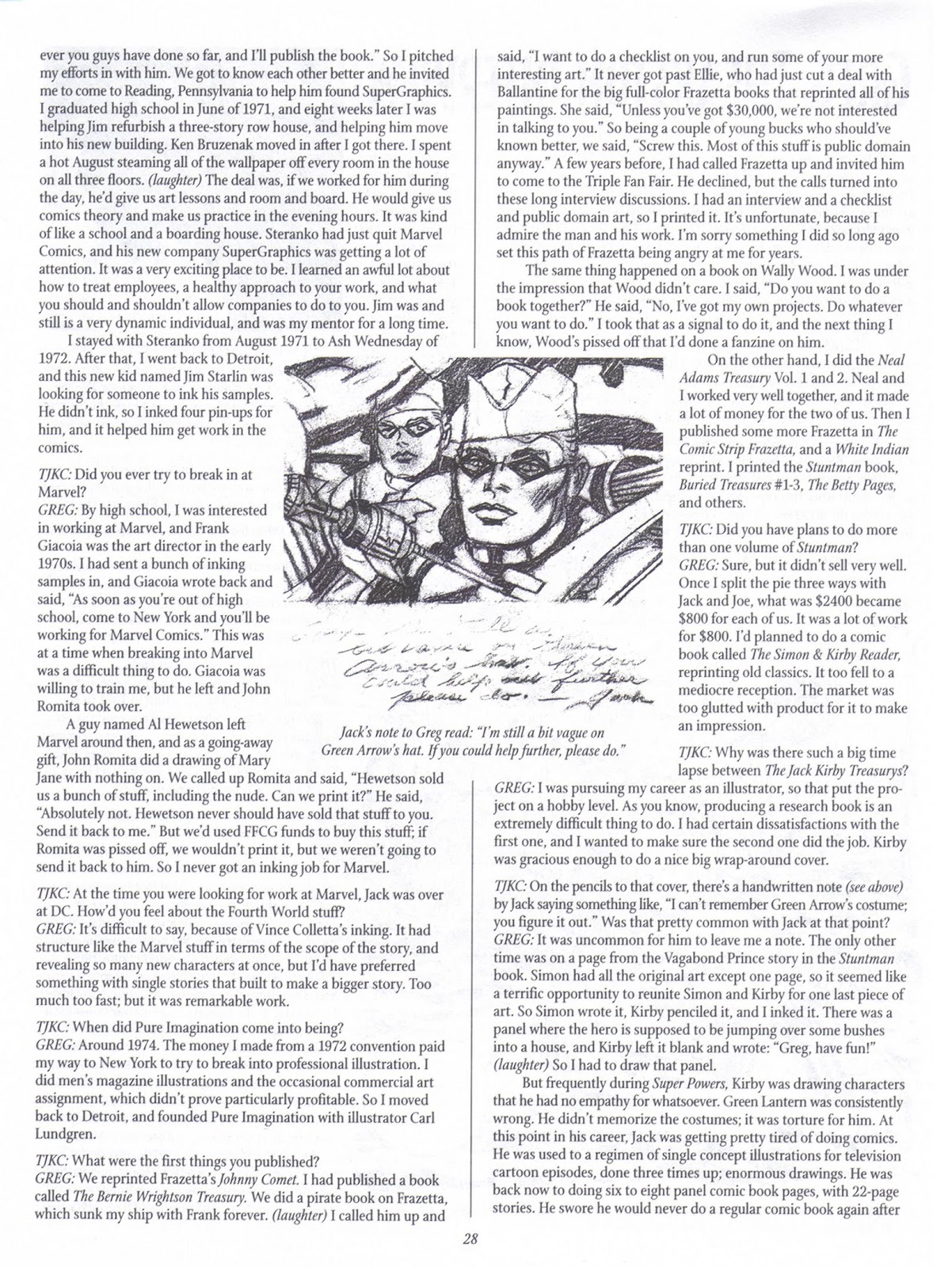 The Jack Kirby Collector Issue #17 - Page 28