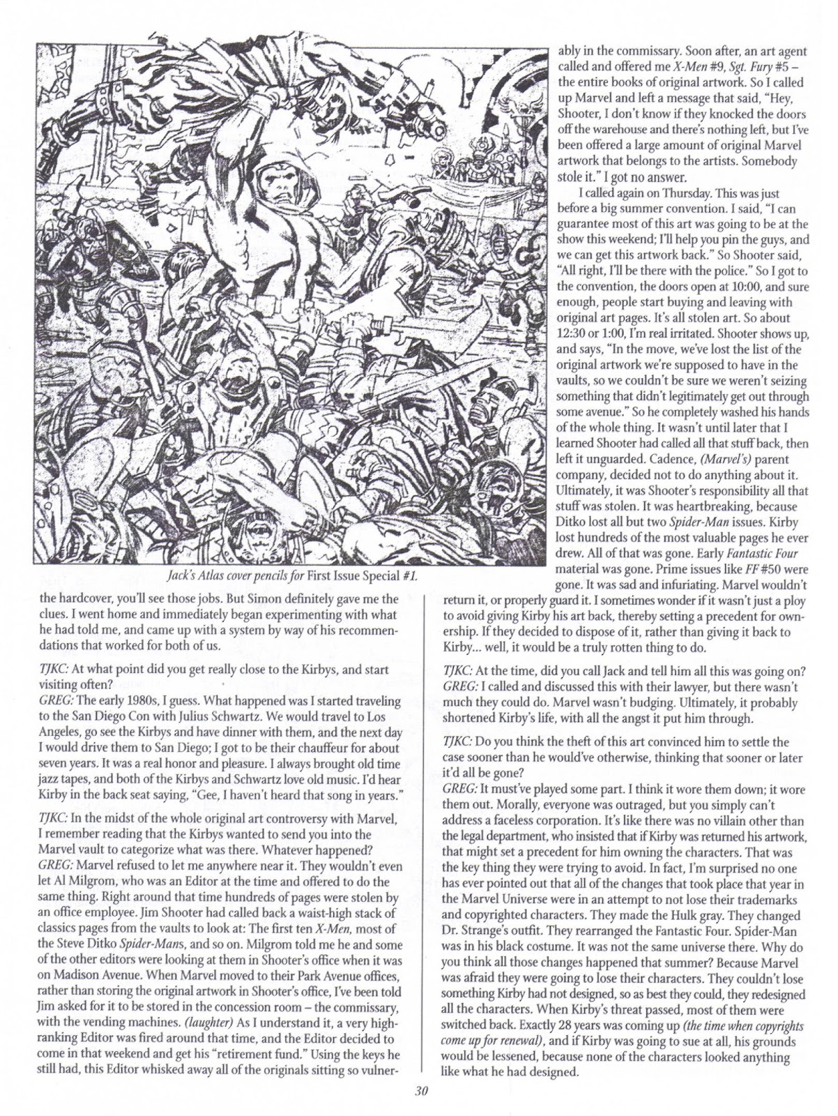 The Jack Kirby Collector Issue #17 - Page 30