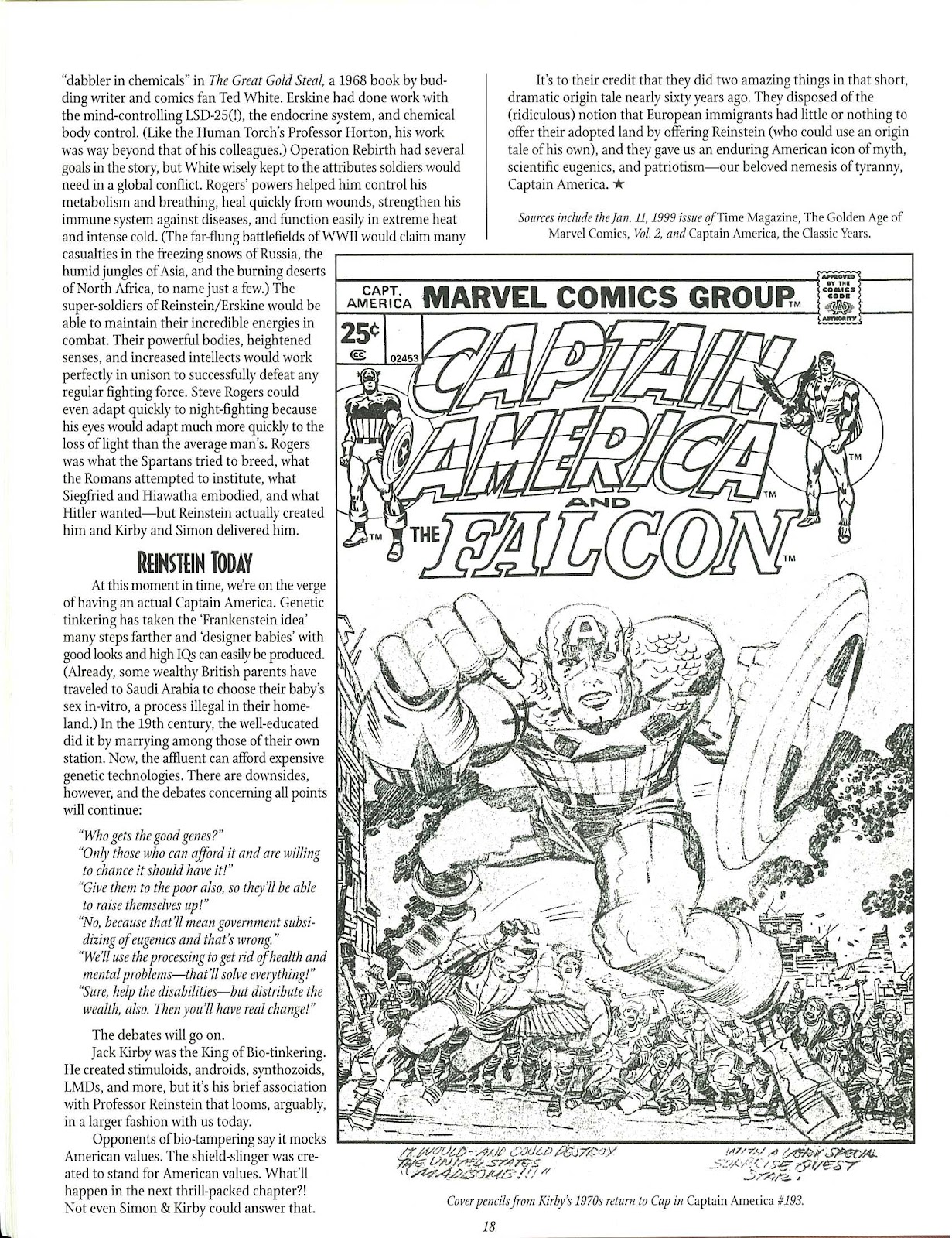 The Jack Kirby Collector Issue #25 - Page 18