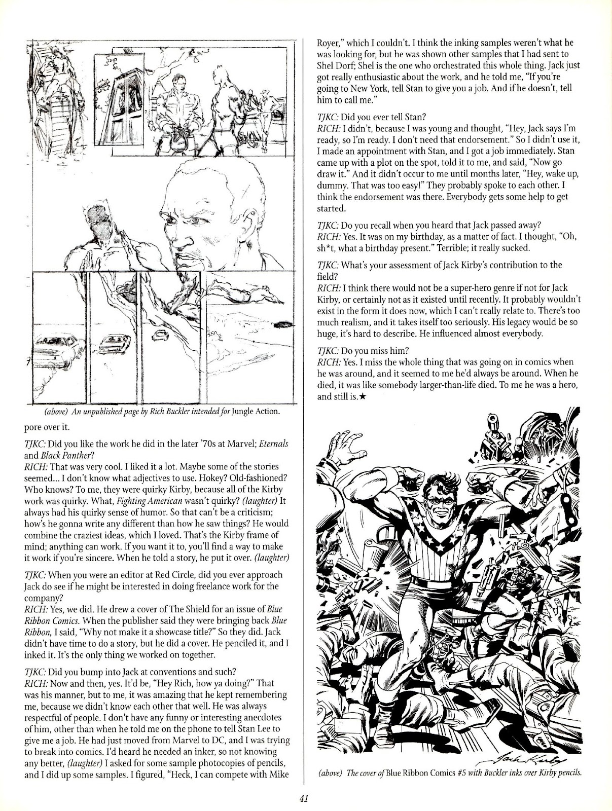 The Jack Kirby Collector Issue #29 - Page 40