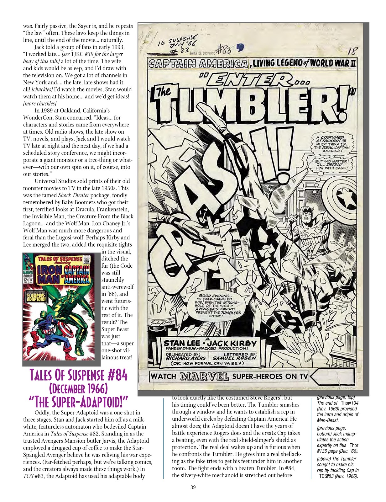 The Jack Kirby Collector Issue #73 - Page 37