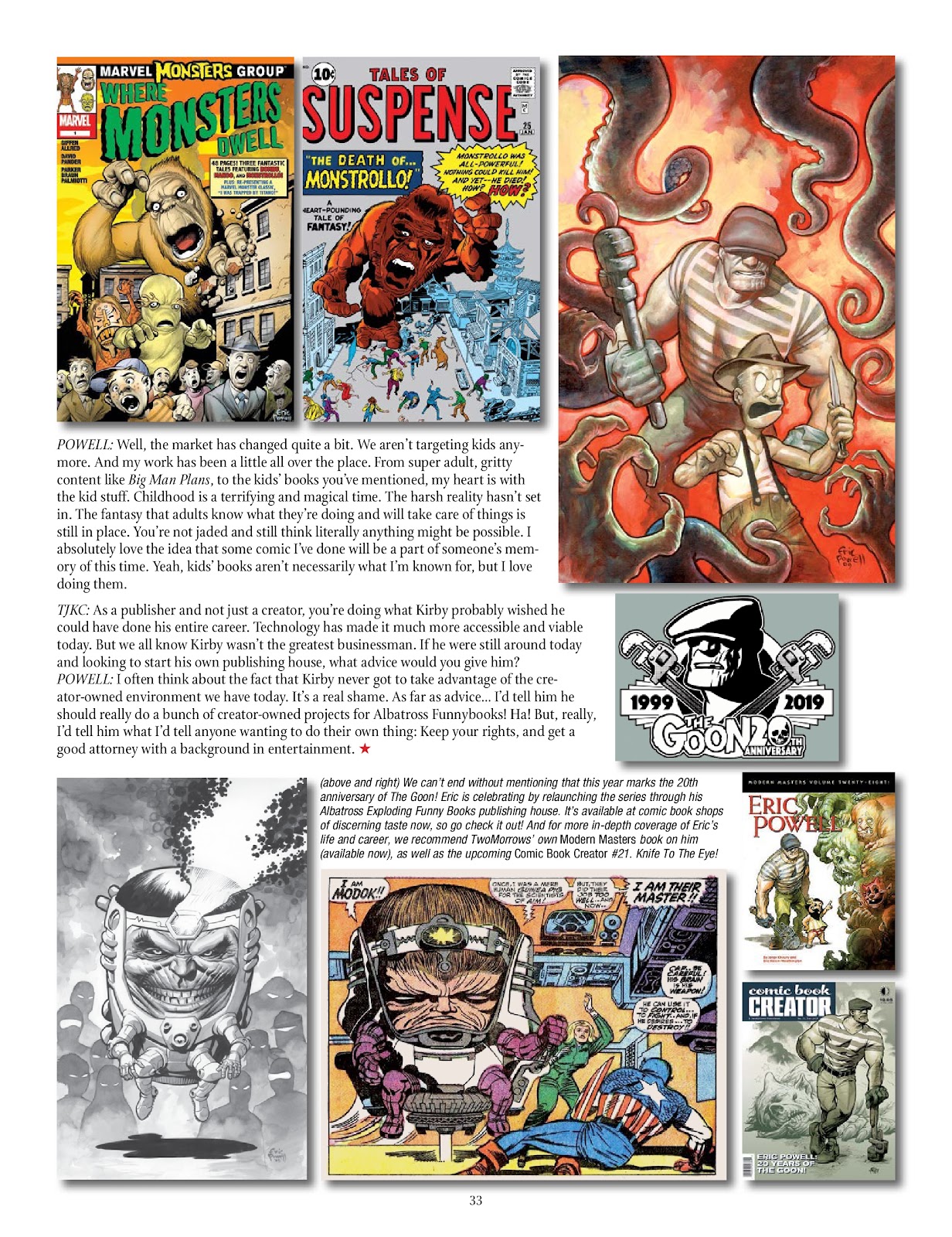 The Jack Kirby Collector Issue #77 - Page 33