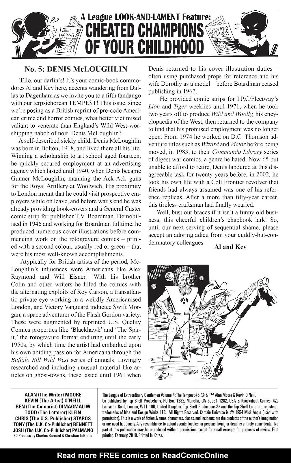 The League of Extraordinary Gentlemen Volume 4: The Tempest Issue #5 - Page 2
