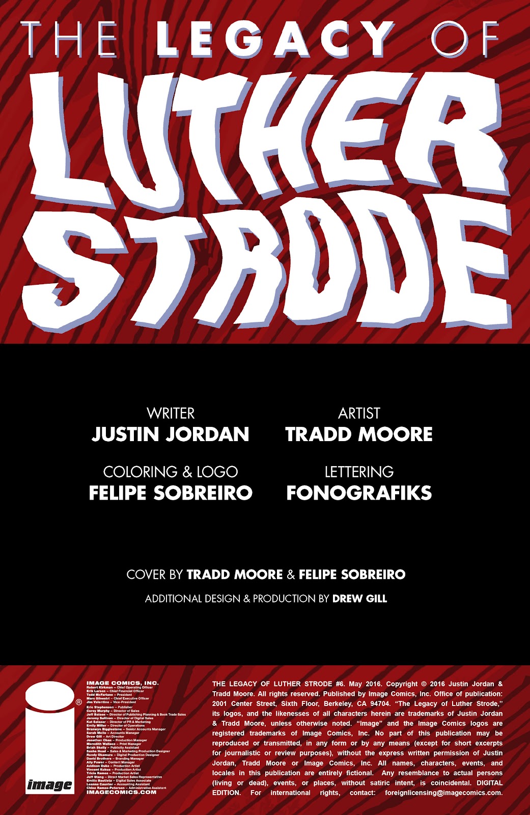 The Legacy of Luther Strode Issue #6 - Page 2