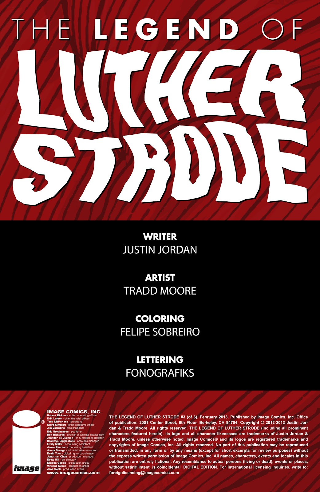 The Legend of Luther Strode Issue #3 - Page 2