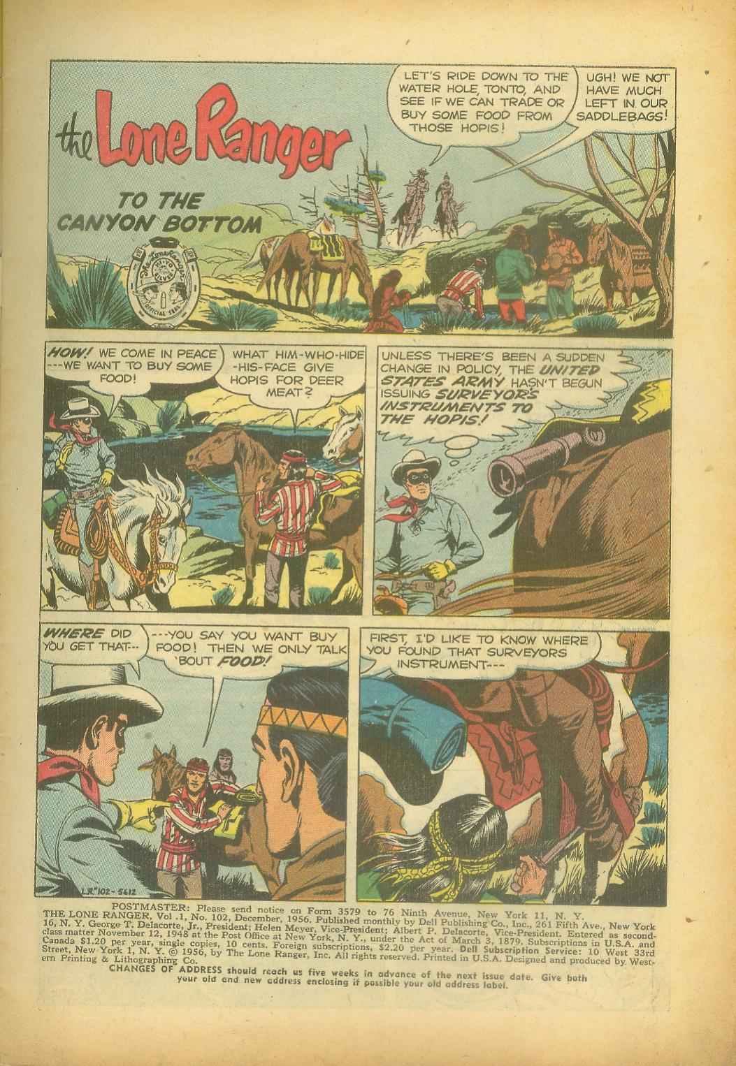 The Lone Ranger (1948) Issue #102 - Page 3