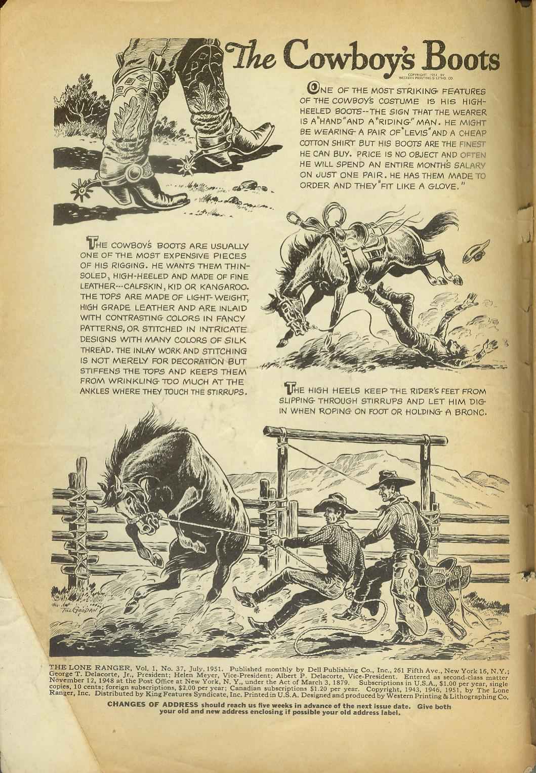 The Lone Ranger (1948) Issue #37 - Page 2