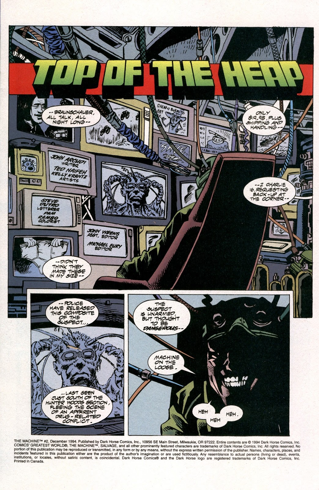 The Machine Issue #2 - Page 3