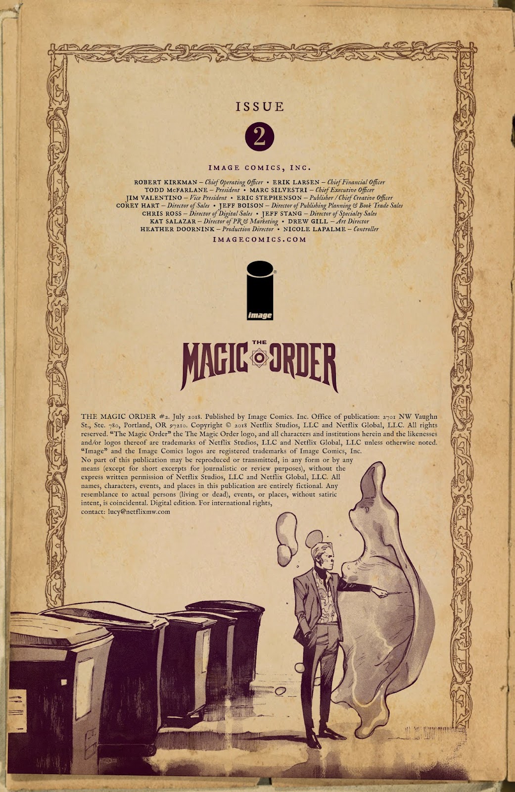 The Magic Order Issue #2 - Page 2