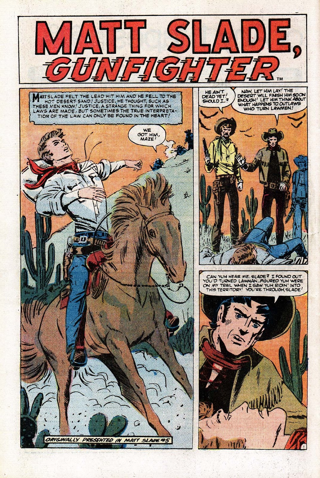 The Mighty Marvel Western Issue #30 - Page 7