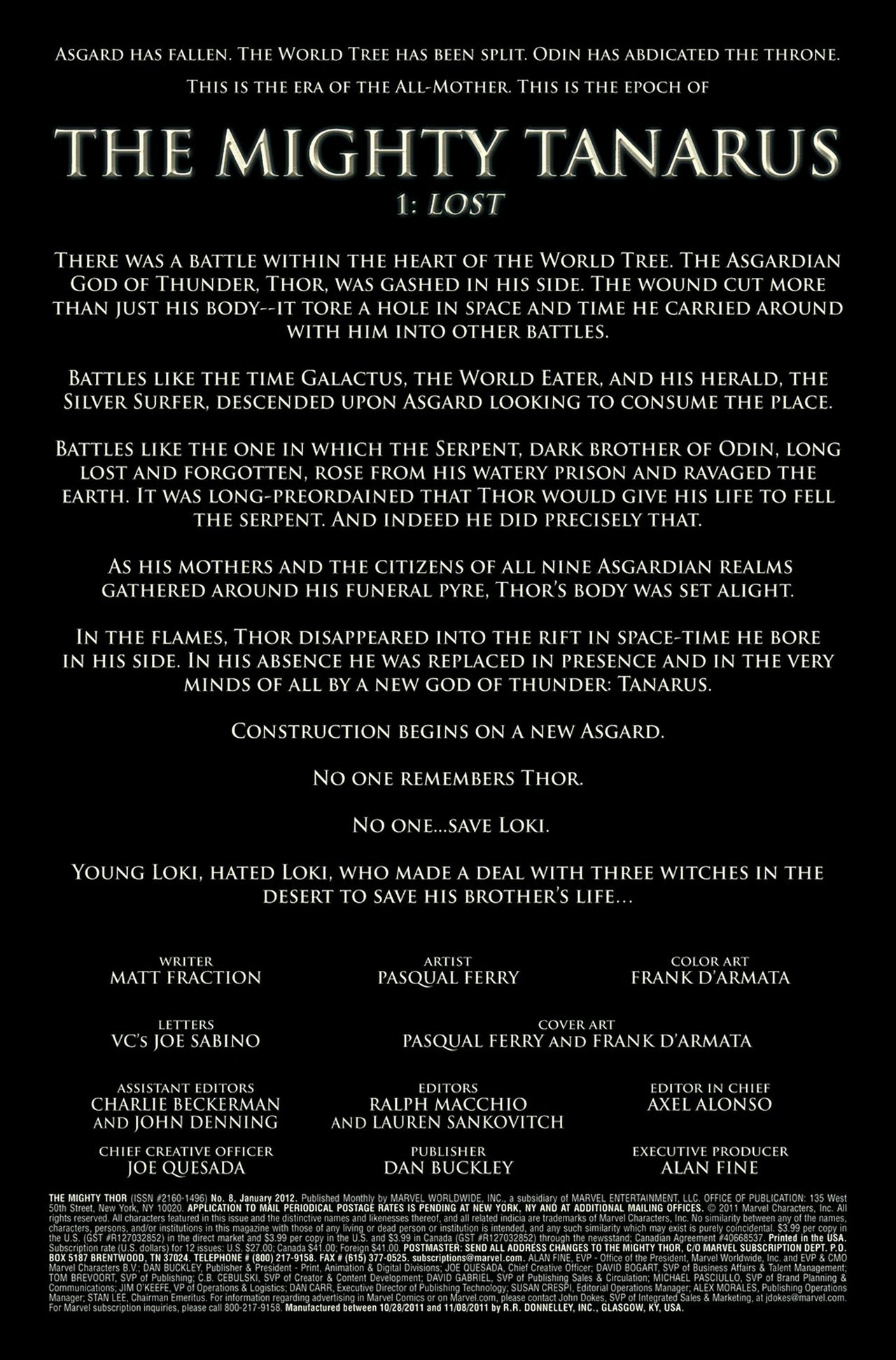 The Mighty Thor (2011) Issue #8 - Page 2