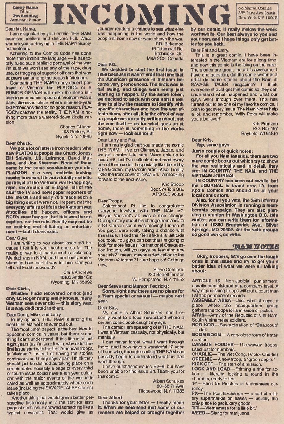 The 'Nam Issue #11 - Page 25