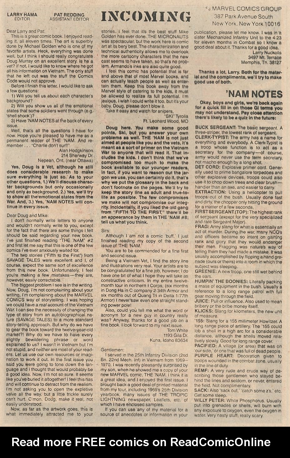 The 'Nam Issue #5 - Page 24