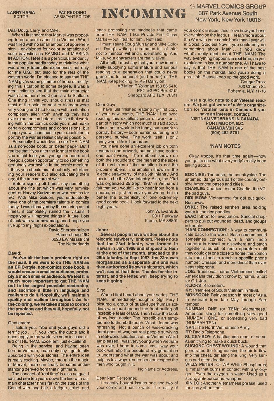 The 'Nam Issue #6 - Page 24