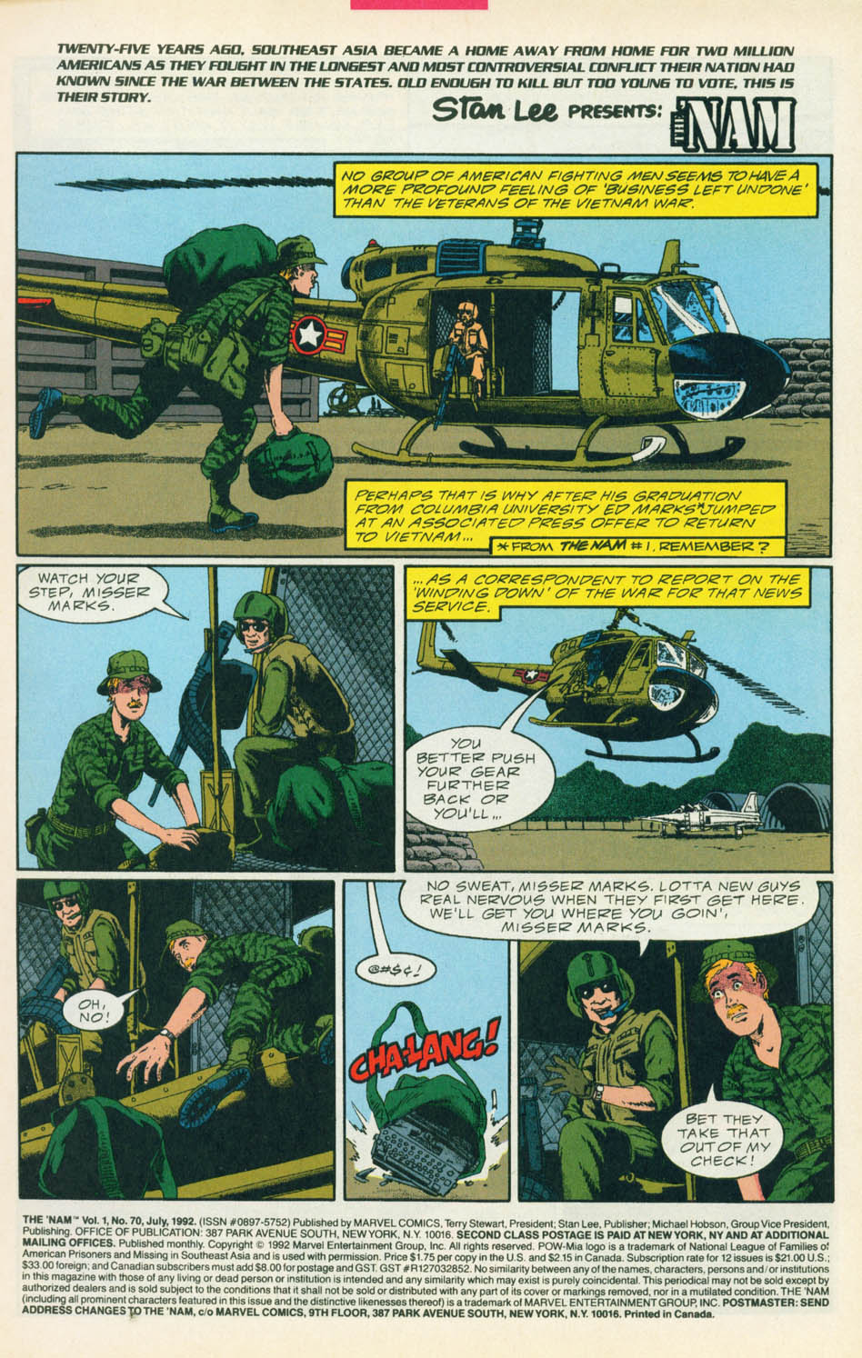 The 'Nam Issue #70 - Page 2