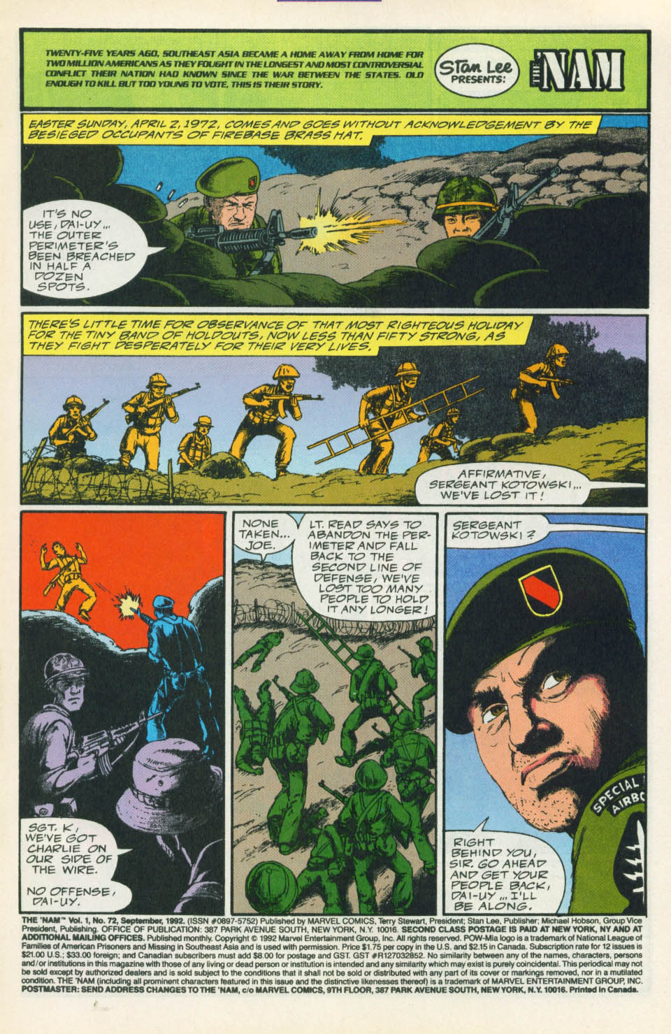 The 'Nam Issue #72 - Page 2