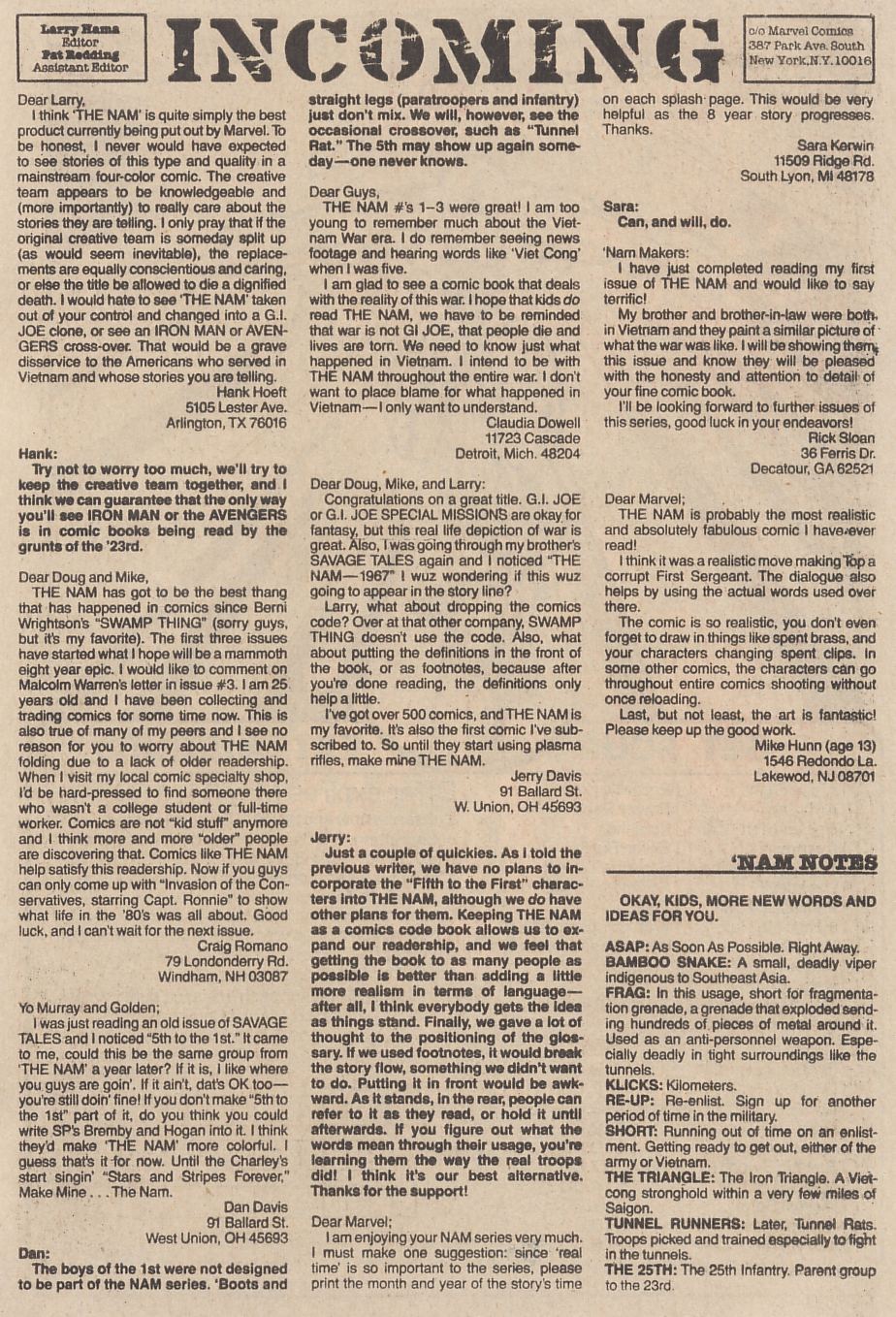 The 'Nam Issue #8 - Page 25
