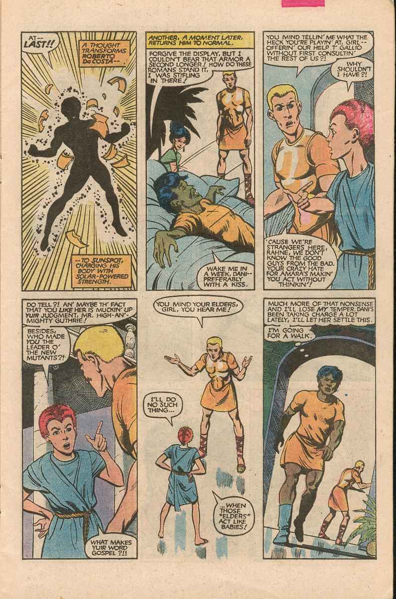 The New Mutants Issue #10 - Page 7