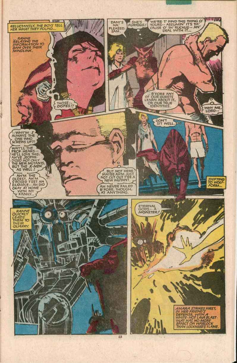 The New Mutants Issue #21 - Page 23