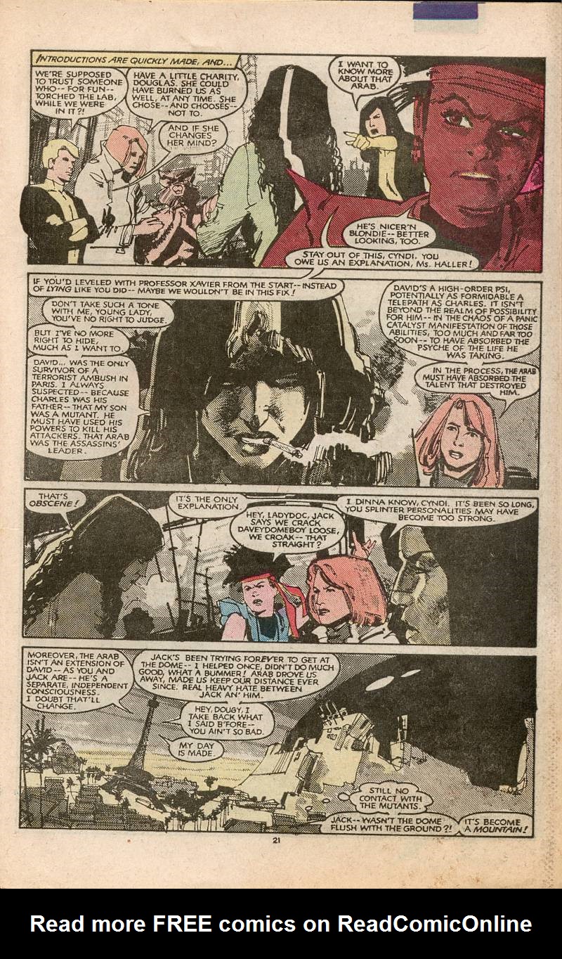 The New Mutants Issue #27 - Page 21