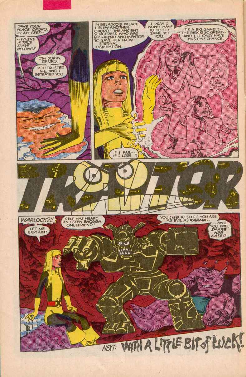 The New Mutants Issue #33 - Page 23